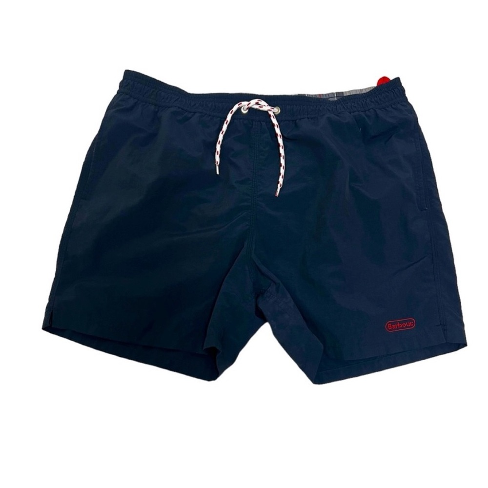 Barbour Navy Blue Swim Trunks